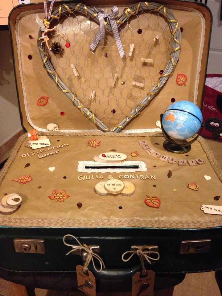 Diy urne valise : suite et ( presque ) fin - 2