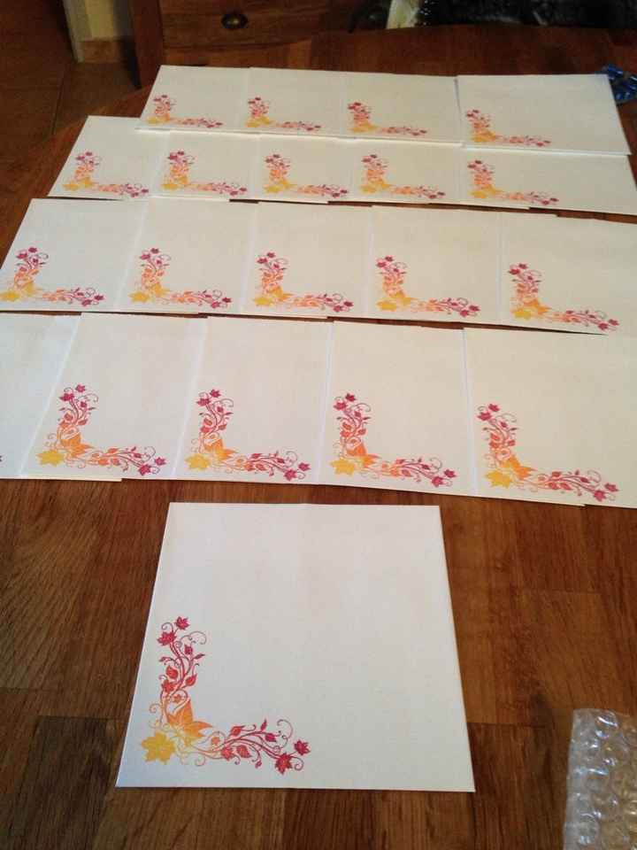 Enveloppe customisées - 1