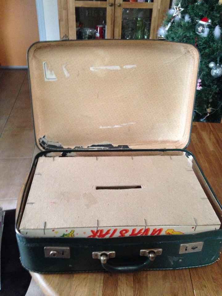 Help déco valise urne - 2