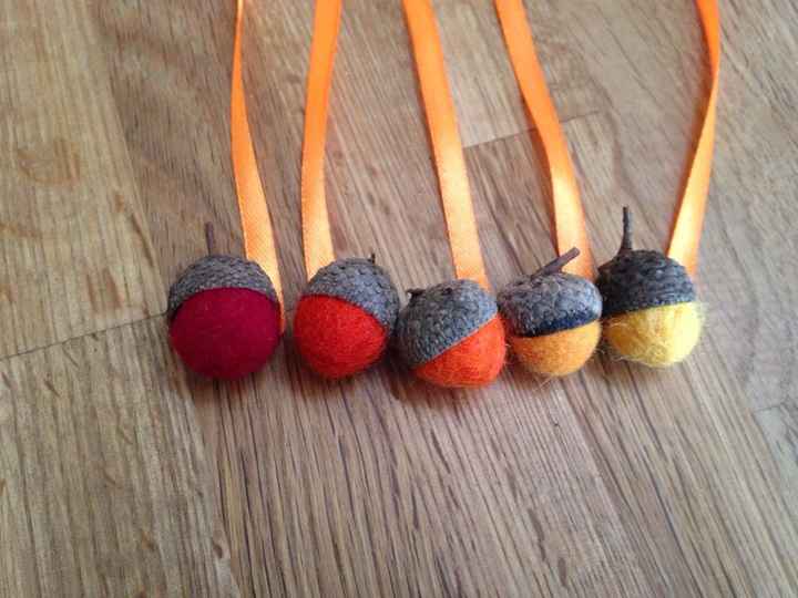 Diy : marque place automne - 5