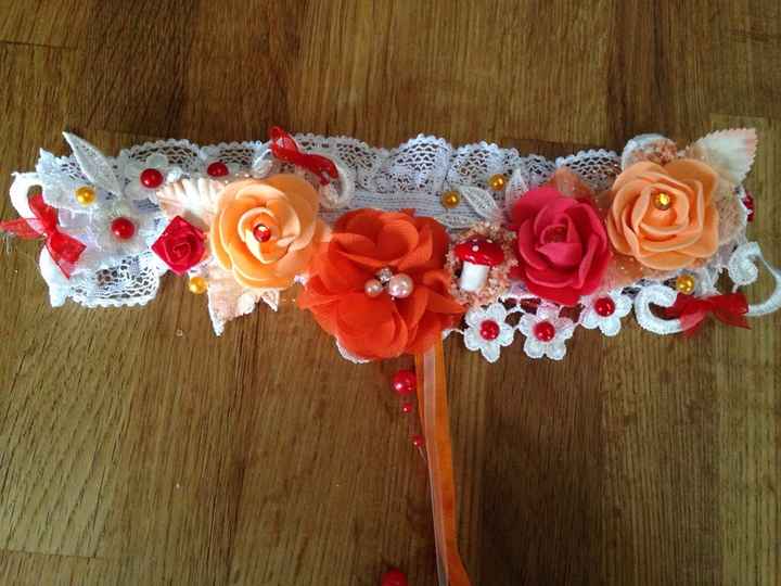 Mariage d'automne : la jarretière - 1