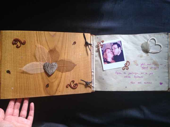 Diy : urne valise, photophore, et livre d'or thème automne - 6