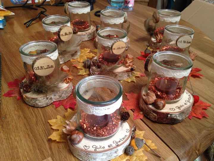 Mariage d'automne 01 octobre déco finie !!! - 8