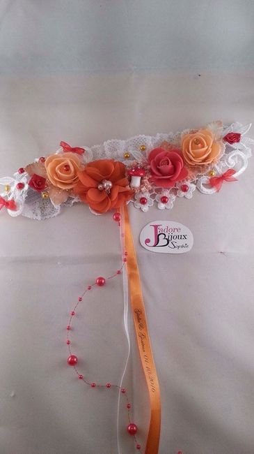 Mariage d'automne : la jarretière - 2