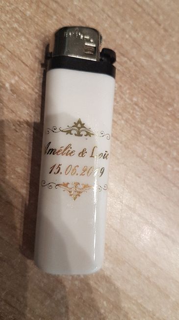 Briquets personnalisés 1