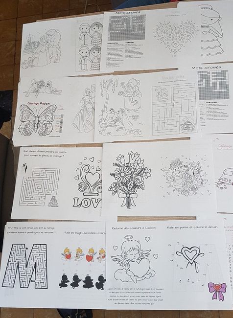 Livrets d'activités - 1