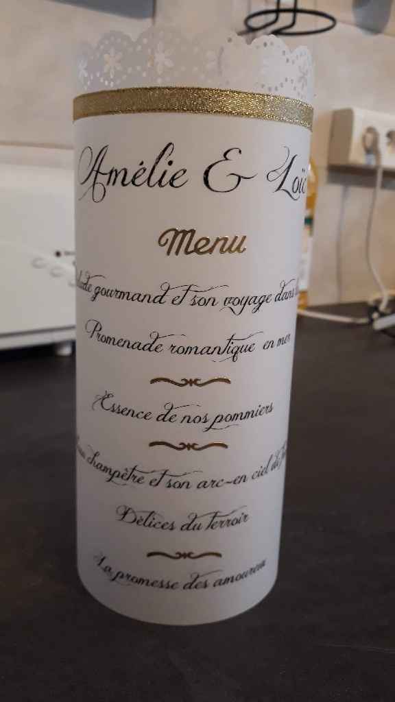 Menu photophore - 4