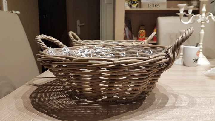 Panier cônes confettis - 2