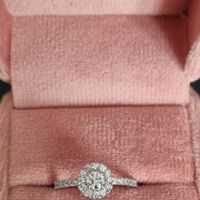 Alliance et bague de fiançailles - 1