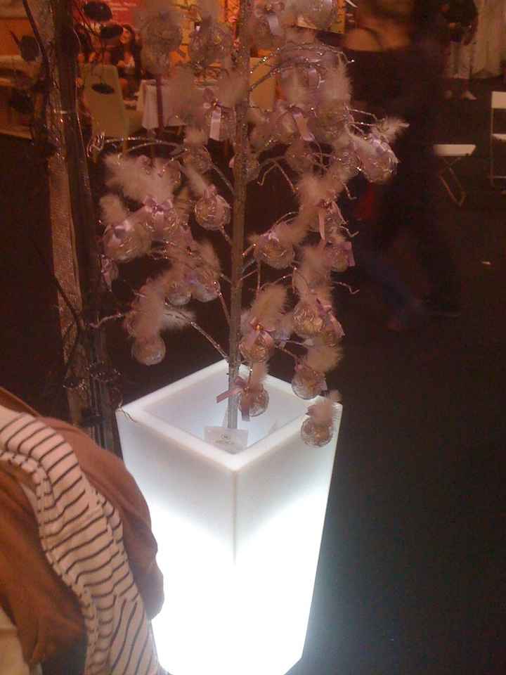 Notre arbre lumineux pour dragées