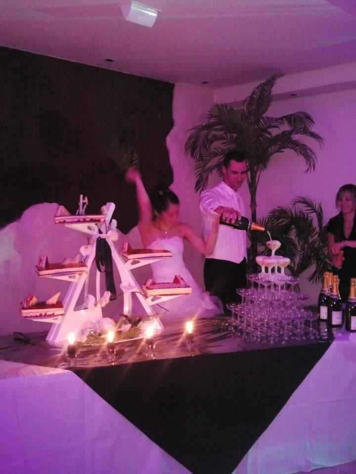 Pyramide de champagne