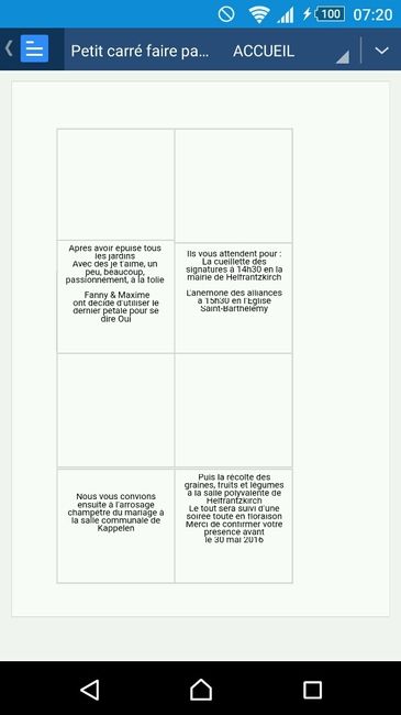 Texte faire part vos avis? - 1