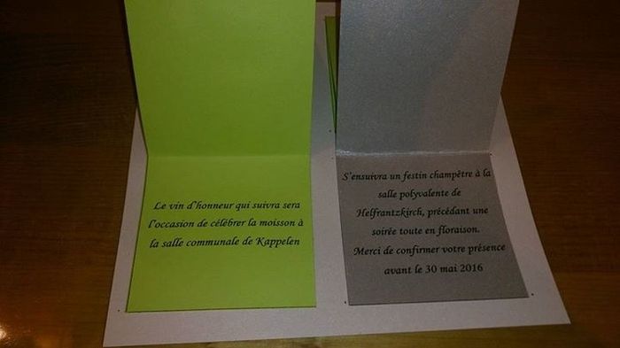 Texte faire part - 2