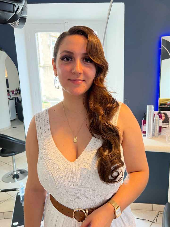Coiffure mariée - 1
