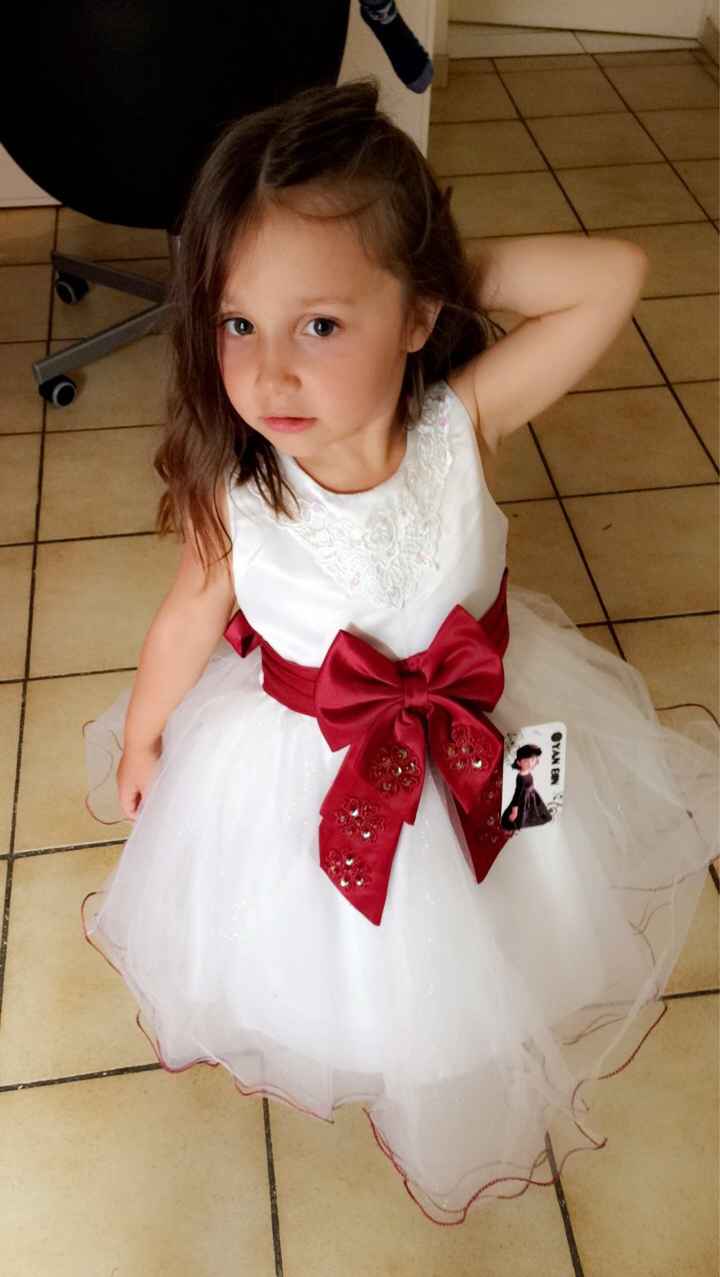 Robe demoiselle d'honneur - 1