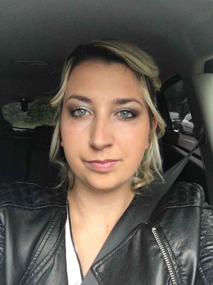 Maquillage au mariee au yeux clair - 1