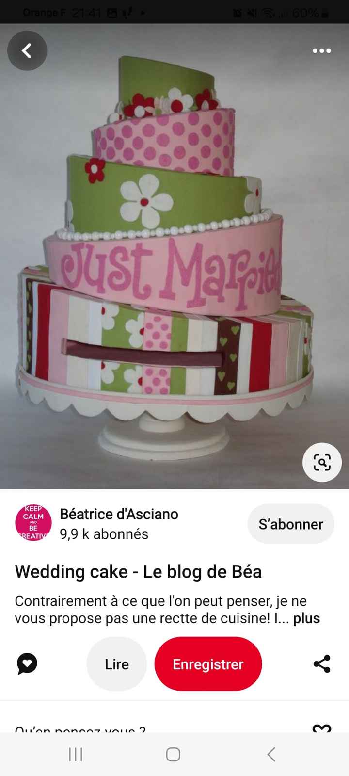 Urne wedding cake - 3