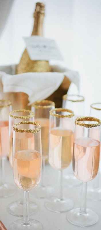 4 Flûtes à champagne