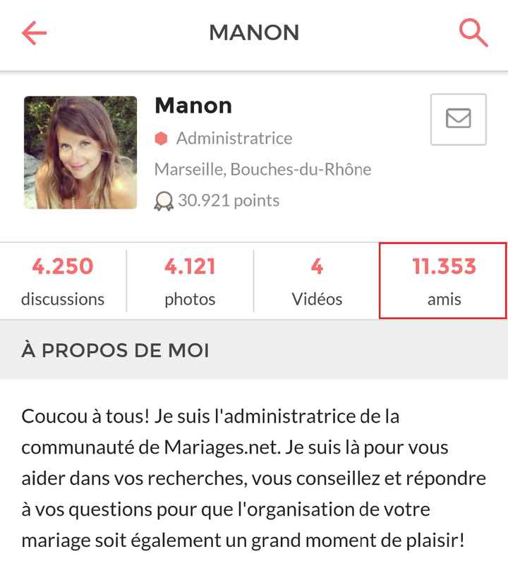 nombre d'amis