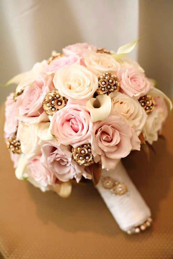 6 rose et or