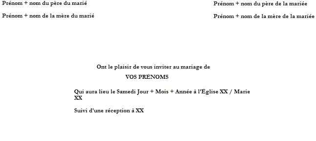 faire part