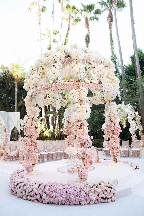 1 arche cérémonie Rose