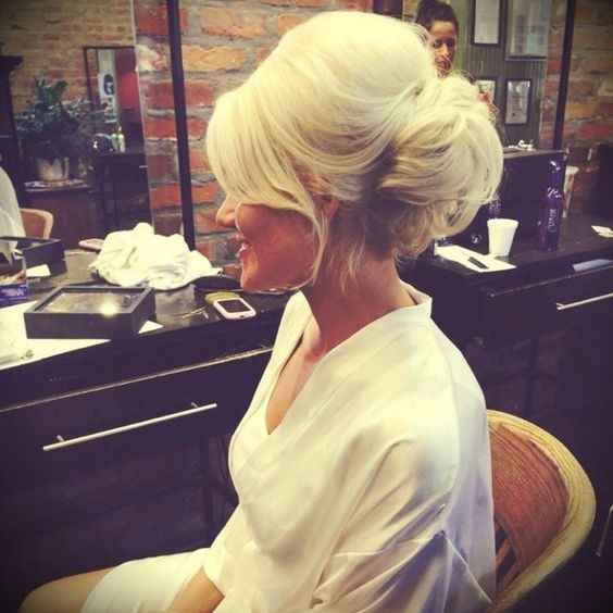 6 Chignon mariée