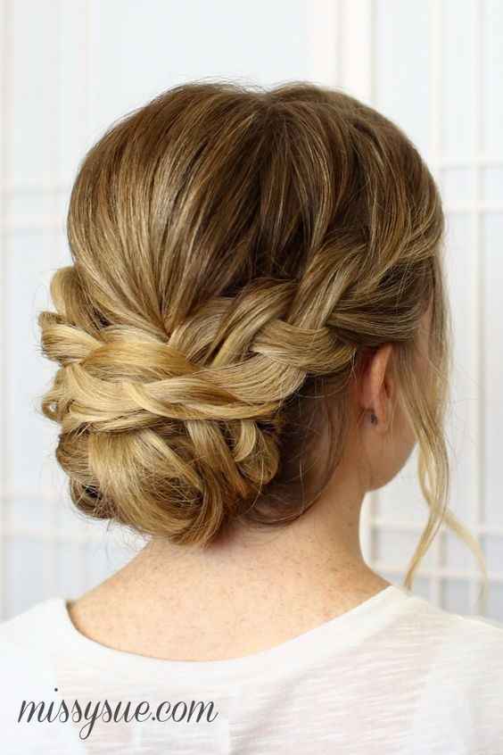 11 Chignon mariée