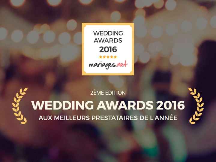 Wedding awards 2016