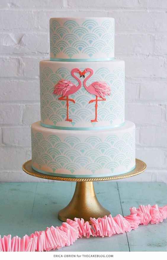 mariage flamant rose