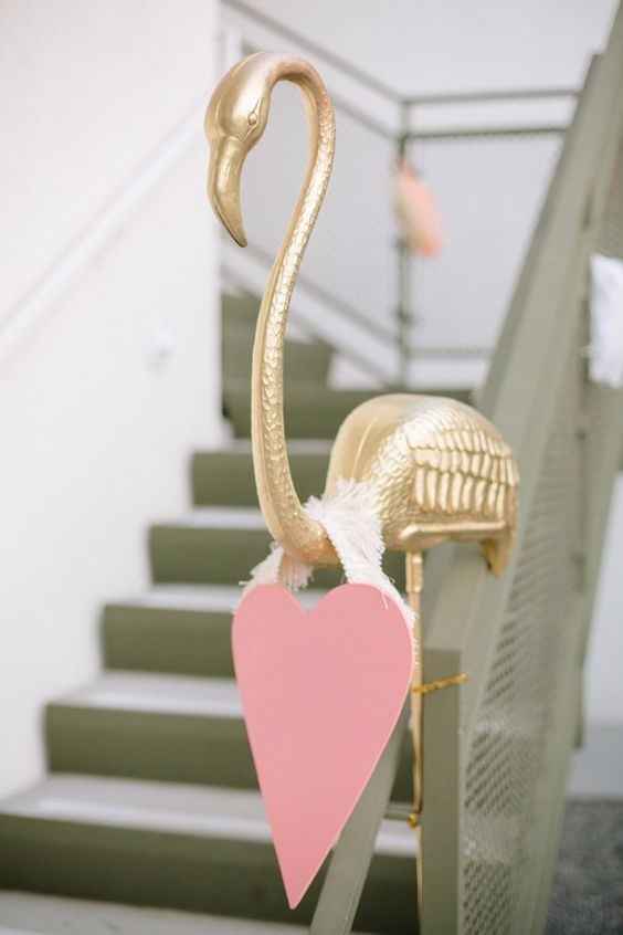 mariage flamant rose