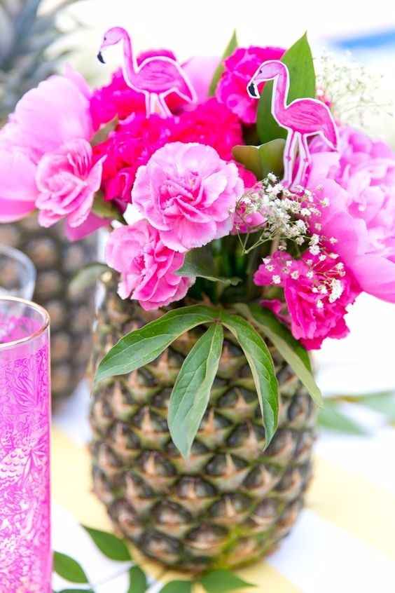 mariage flamant rose