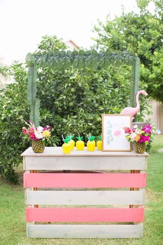 mariage flamant rose