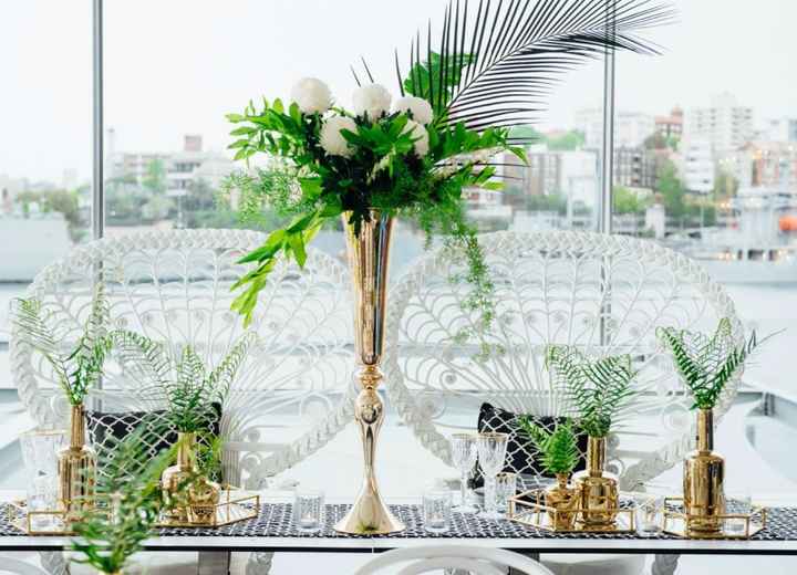 décoration tropicale glamour