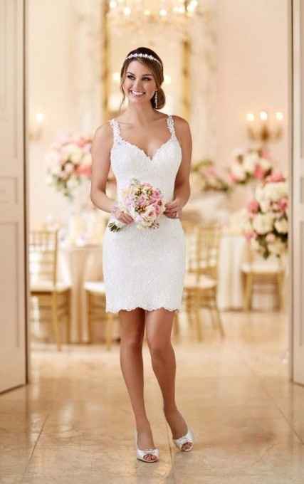 3. robe de mariée courte