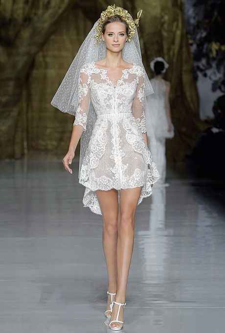 5. robe de mariée courte