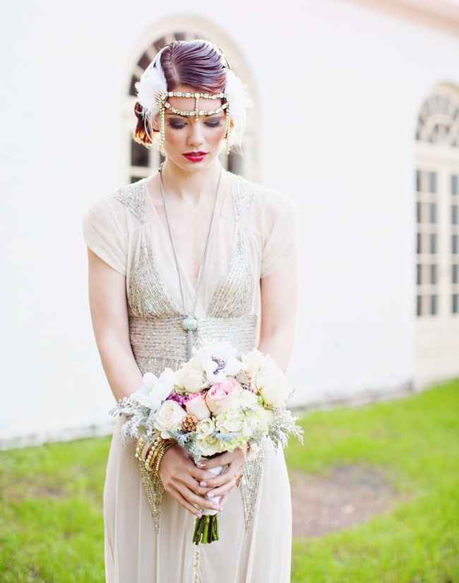 6. Robe de mariée vintage