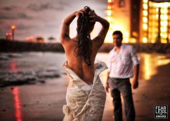 2. Trash the dress