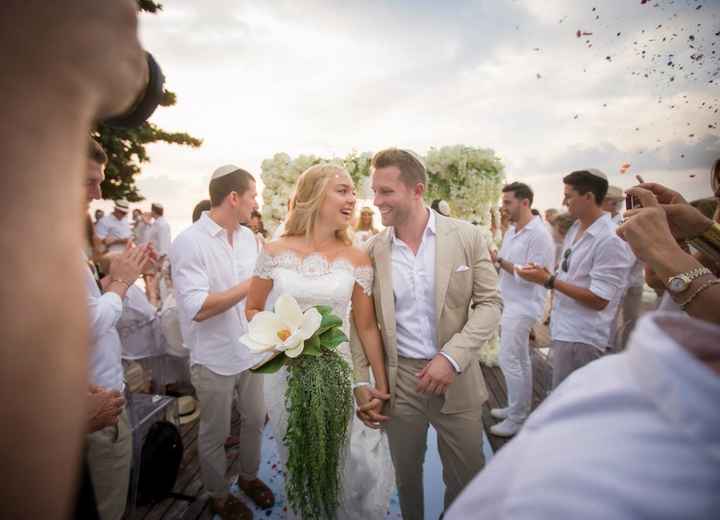 mariage à la plage