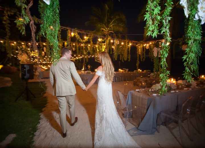 mariage à la plage