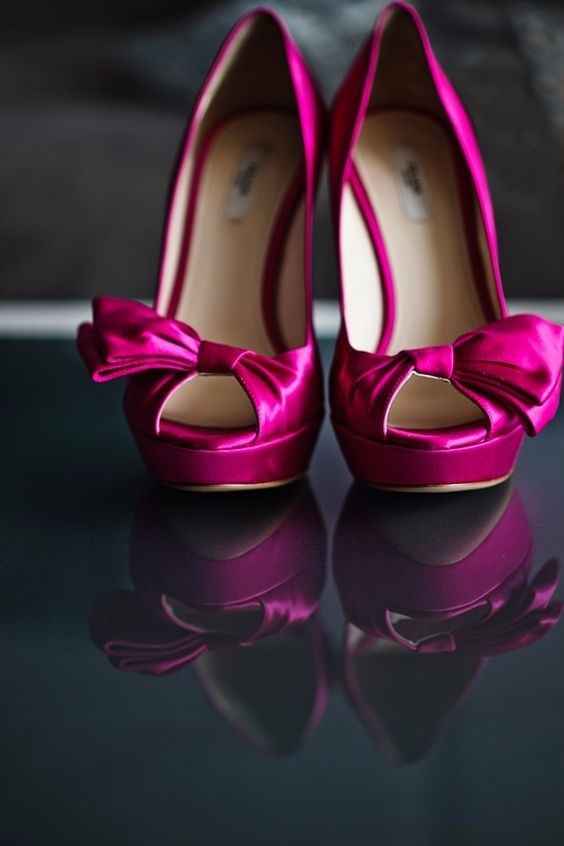 4. Chaussures fuchsia