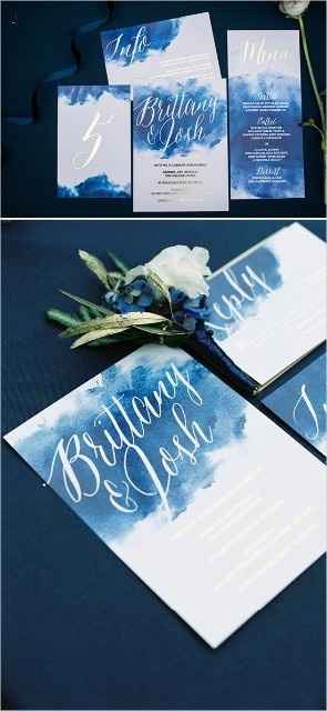 Décoration bleu marine et blanc