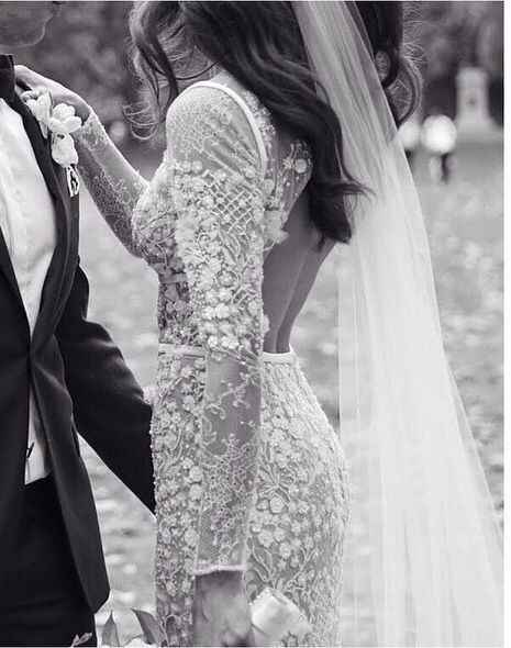 Une mariée sexy