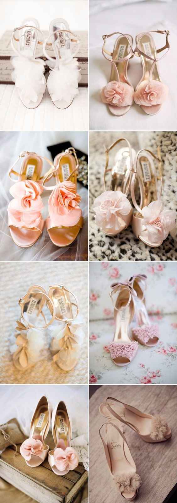 chaussures à fleurs
