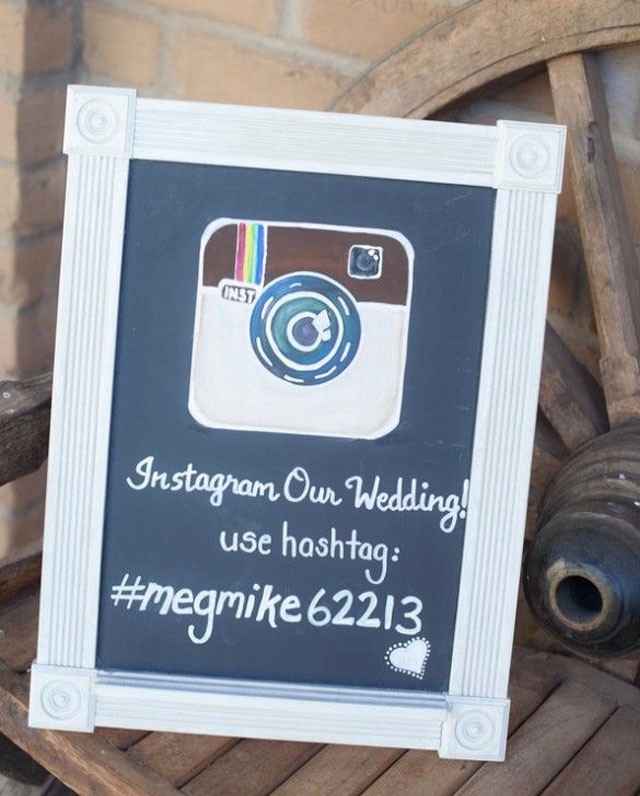 5. Créez un hashtag pour votre mariage