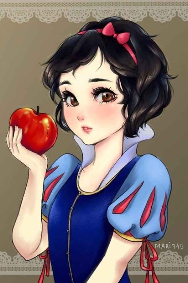 Tu es .... Blanche Neige