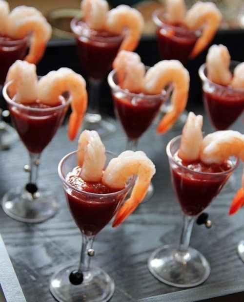 Mini cocktel de crevettes