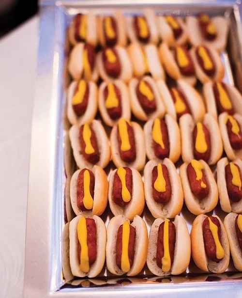 Mini hot dog