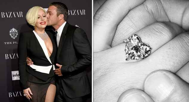 3. Lady Gaga : 6 carats
