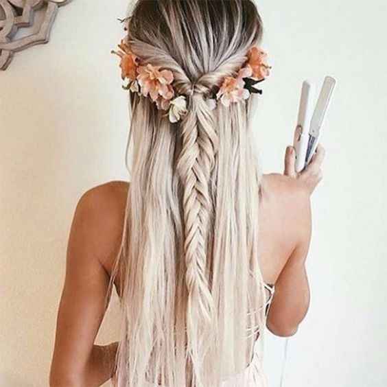 2 Cheveux lisses